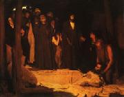 Henry Ossawa Tanner The Raising of Lazarus oil painting